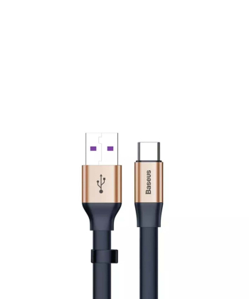 کابل سوپرشارژ کوتاه تایپ سی بیسوس Baseus Simple HW Quick Charge Cable 23cm