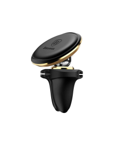 پایه نگهدارنده آهن ربایی بیسوس Baseus Magnetic Air Vent Car Mount Holder with Cable Clip SUGX-A01