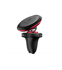 پایه نگهدارنده آهن ربایی بیسوس Baseus Magnetic Air Vent Car Mount Holder with Cable Clip SUGX-A01