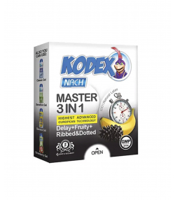 کاندوم کدکس Kodex مدل 3in1 بسته 3 عددی