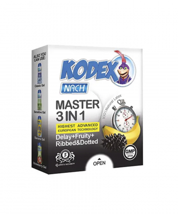 کاندوم کدکس Kodex مدل 3in1 بسته 3 عددی