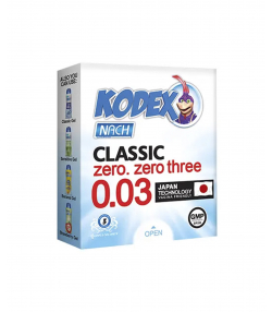 کاندوم کدکس Kodex مدل Zero بسته 3 عددی