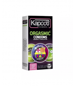 کاندوم کاپوت Kapoot مدل Orgasmic بسته 12 عددی