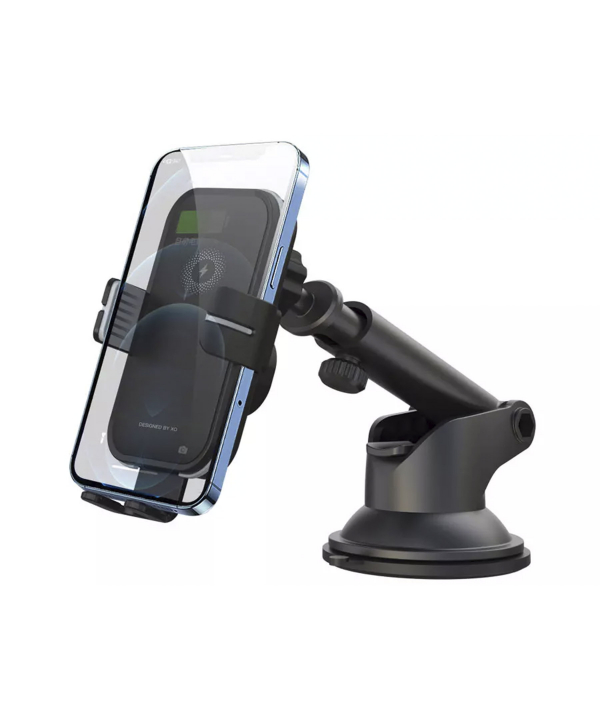 هولدر و شارژر وایرلس داخل خودرو 15 وات ایکس‌او XO car holder WX027 with inductive charging