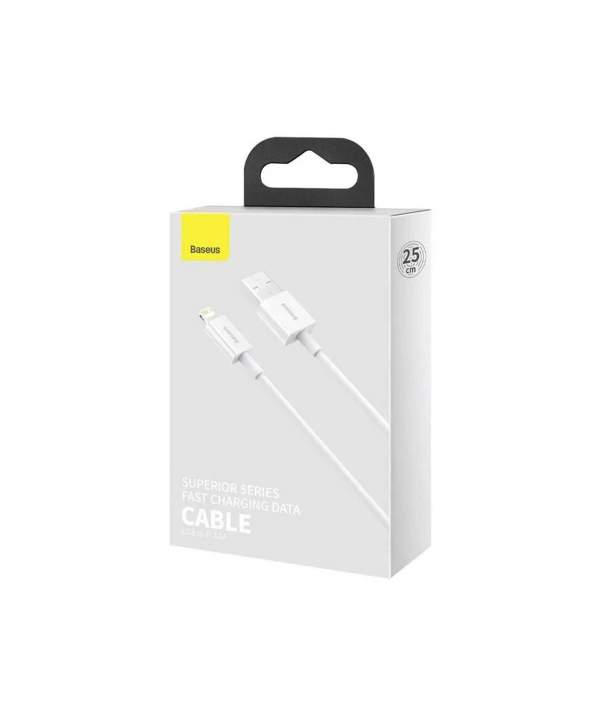 کابل فست شارژ بیسوس Baseus Superior Cable USB to Lightning 2.4A CALYS-02