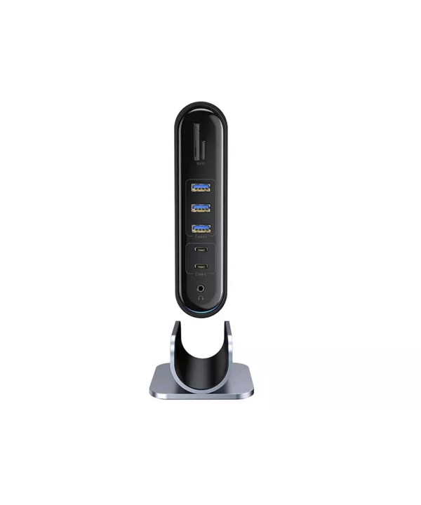 هاب و تبدیل 16 پورت بیسوس Baseus Working Station Multifunctional Type-C CAHUB-BG0G