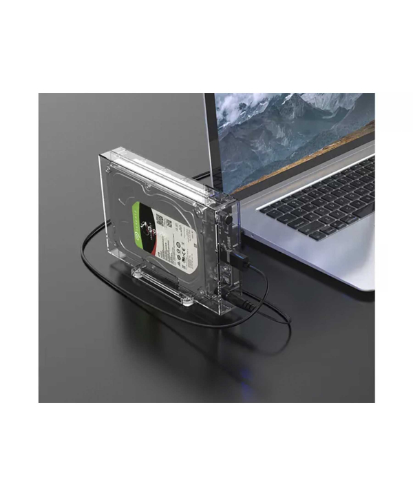 باکس هارد درایو 3.5 اینچی اوریکو Orico 3159U3-EU Transparent 3.5-inch USB3.0 Hard Drive Enclosure
