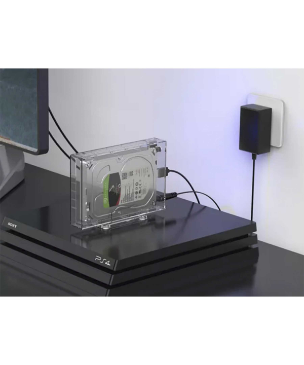 باکس هارد درایو 3.5 اینچی اوریکو Orico 3159U3-EU Transparent 3.5-inch USB3.0 Hard Drive Enclosure