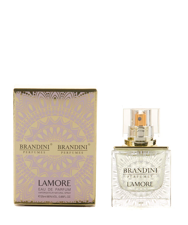 عطر جیبی زنانه برندینی Brandini مدل Lamore حجم 25 میلی‌لیتر