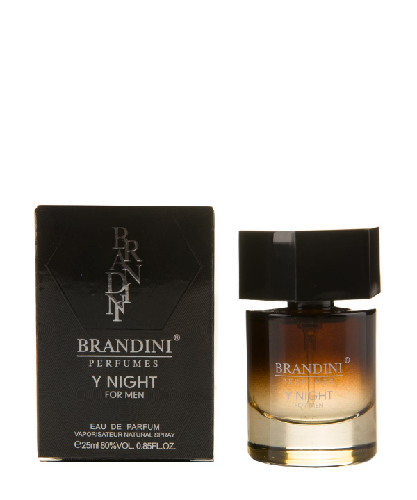 عطر جیبی مردانه برندینی Brandini مدل Y Night حجم 25 میلی‌لیتر