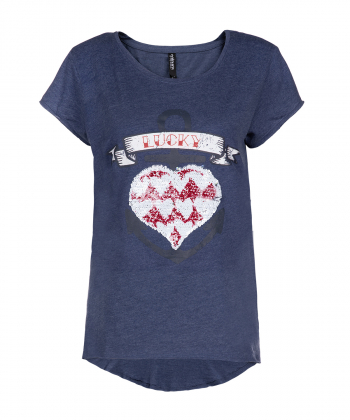 تیشرت زنانه آستین کوتاه برند پی لس Brand Payless