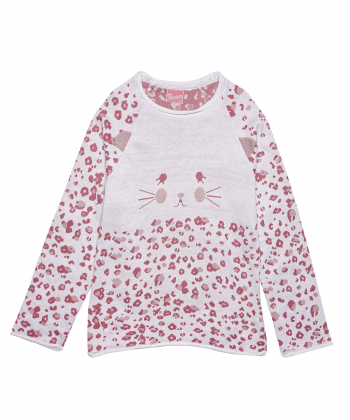 تیشرت آستین بلند دخترانه بانی نو Banino کد 1087