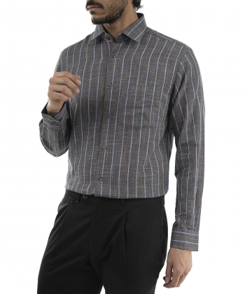 پیراهن آستین بلند مردانه ورساچه جینز مدل AM-VER-vpm026