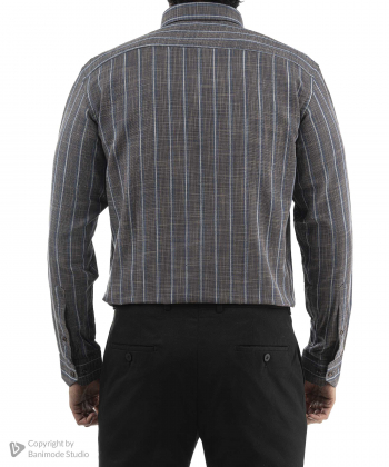 پیراهن آستین بلند مردانه ورساچه جینز مدل AM-VER-vpm026