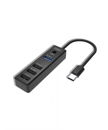 هاب تایپ سی 4 پورت ارلدام Earldom ET-HUB08 USB-C Hub