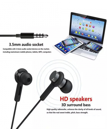 هندزفری با سیم ارلدام Earldom ET-E57 3.5mm headphone