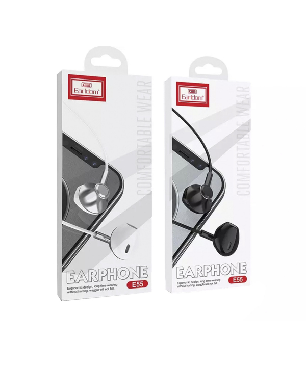 هندزفری با سیم ارلدام Earldom ET-E55 3.5mm headphone