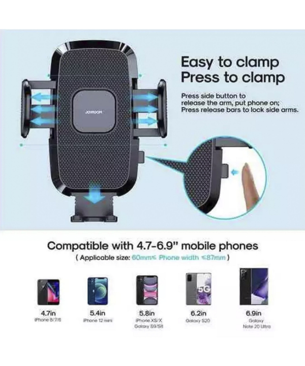 پایه نگهدارنده موبایل داخل خودرو جویروم Joyroom Mechanical Car holder(Dashboard) JR-ZS259