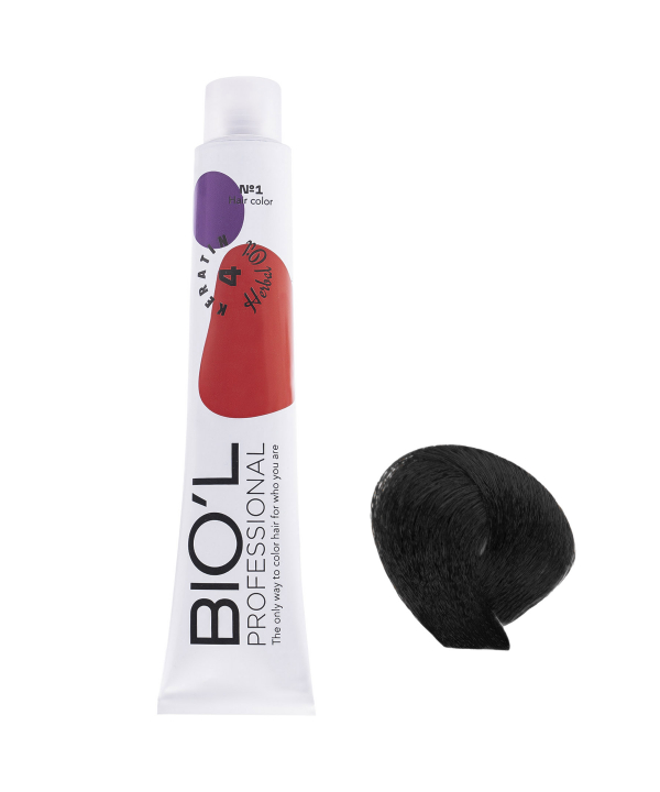 رنگ مو بیول BIO’L سری خاکستری حجم 100 میلی لیتر