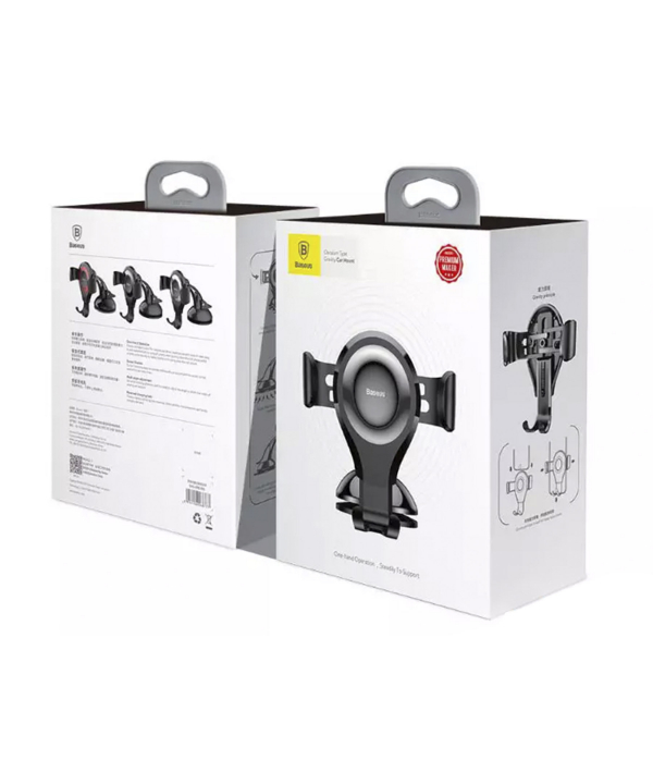 پایه نگهدارنده گوشی بیسوس Baseus Osculum Type Gravity Car Mount