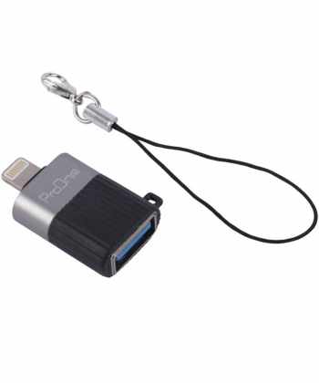 مبدل USB OTG به لایتنینگ پرووان مدل PCO05