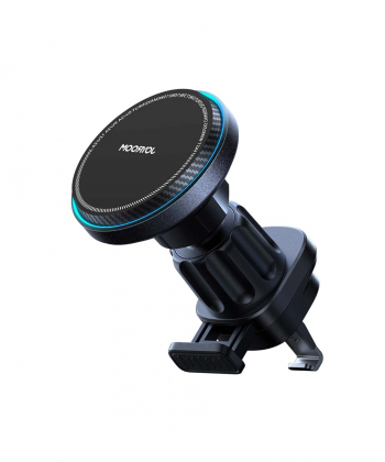 هولدر و شارژر بی سیم مگنتی داخل خودرو 15 وات دارای فن خنک کننده جویروم JR-ZS387