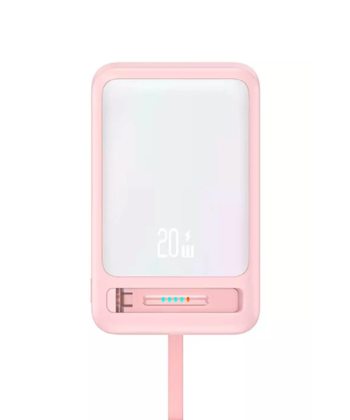 پاوربانک وایرلس مگنتی 15 وات 10000 تایپ سی 20 وات یوسامز US-CD219