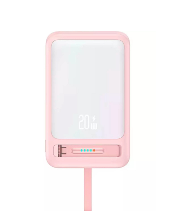 پاوربانک وایرلس مگنتی 15 وات 10000 تایپ سی 20 وات یوسامز US-CD219