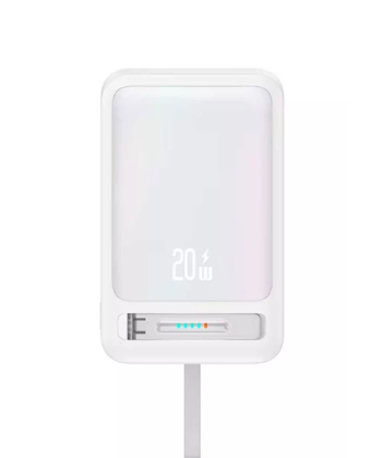 پاوربانک وایرلس مگنتی 15 وات 10000 تایپ سی 20 وات یوسامز US-CD219