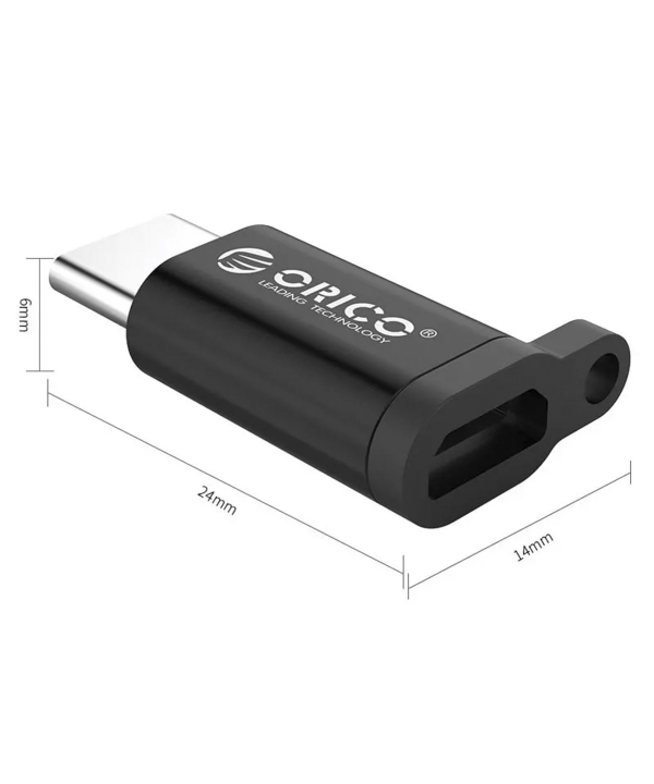 مبدل میکرو یو اس بی به تایپ سی اوریکو ORICO CBT-MT01 Type-C to Micro B Adapter