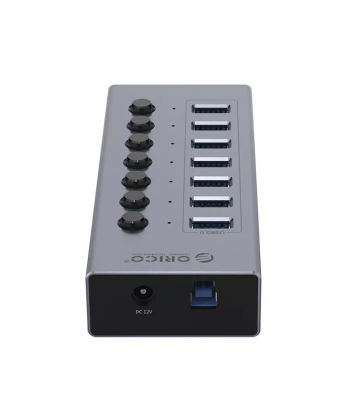 هاب 7 پورت یو اس بی فلزی اوریکو ORICO BT2U3-7AB Multi-port Hub