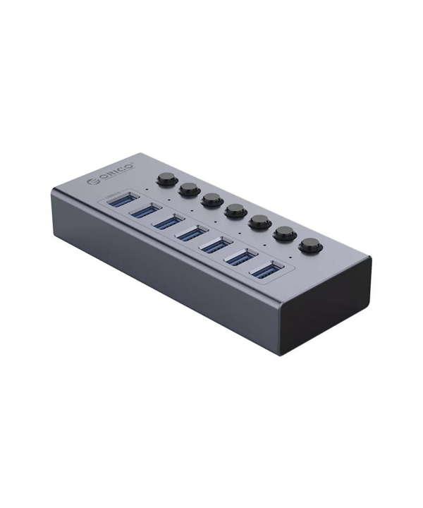 هاب 7 پورت یو اس بی فلزی اوریکو ORICO BT2U3-7AB Multi-port Hub