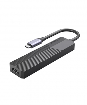 هاب آداپتور تایپ سی 6 در 1 اوریکو ORICO-MDK-6P ORICO Type-C Multifunctional Docking Station