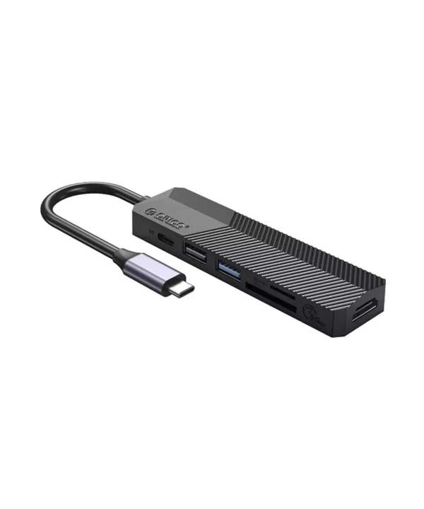هاب آداپتور تایپ سی 6 در 1 اوریکو ORICO-MDK-6P ORICO Type-C Multifunctional Docking Station