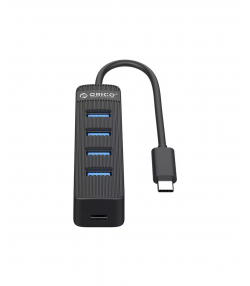 هاب تایپ سی با 4 درگاه USB3.0 و پورت برق اوریکو ORICO TWC3-4A 4-port USB3.0 Hub