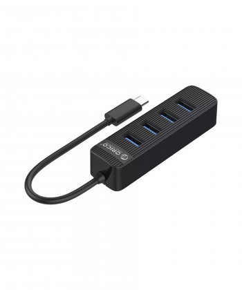 هاب تایپ سی با 4 درگاه USB3.0 و پورت برق اوریکو ORICO TWC3-4A 4-port USB3.0 Hub