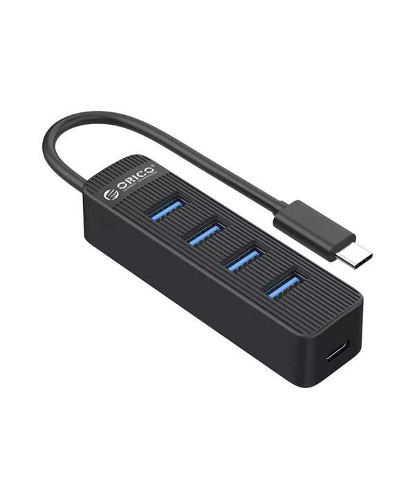 هاب تایپ سی با 4 درگاه USB3.0 و پورت برق اوریکو ORICO TWC3-4A 4-port USB3.0 Hub