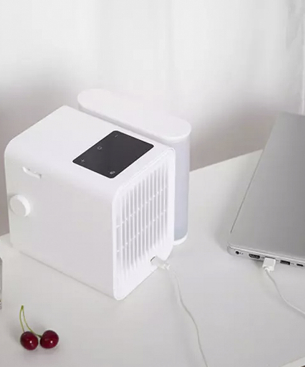 کولر سلولوزی میکروهو Microhoo personal mini air conditioning fan MH01RU