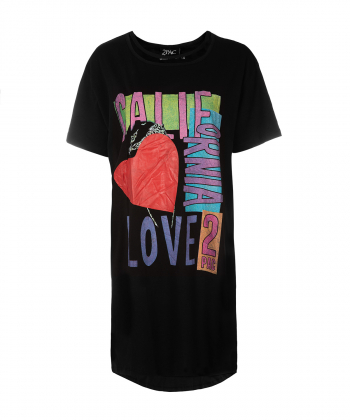 تیشرت بلند زنانه آستین کوتاه برند پی لس Brand Payless