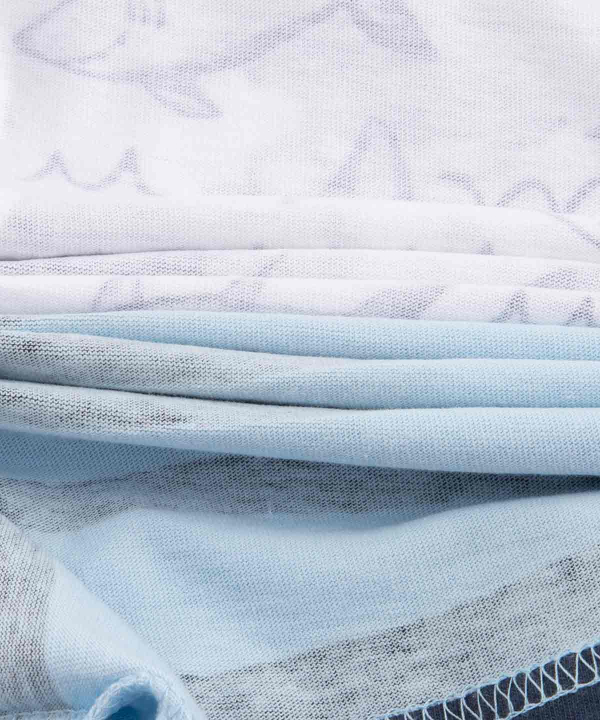 تیشرت دوتایی پسرانه طرح‌دار برند پی‌لس Brand Payless
