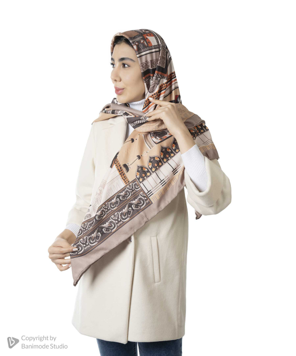 روسری زنانه دلفارد Delphard مدل SCF29