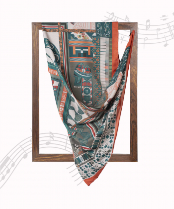 روسری زنانه دلفارد Delphard مدل SCF29