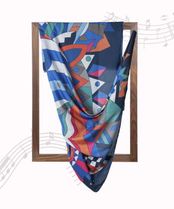 روسری زنانه دلفارد Delphard مدل SCF31