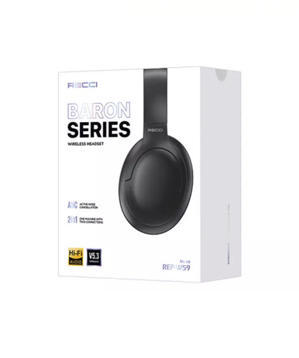 هدفون بلوتوثی رسی Recci Baron Series Wireless ANC REP-W59