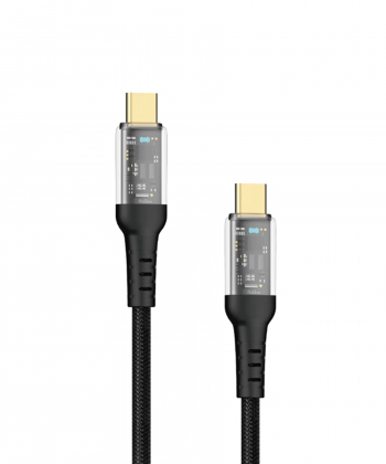 کابل تبدیل USB-CبهUSB-C پرووان مدل PCC113 60W PD طول 1متر
