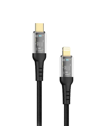 کابل تبدیل USB-C به لایتنینگ پرووان مدل PCC114 20W طول 1 متر