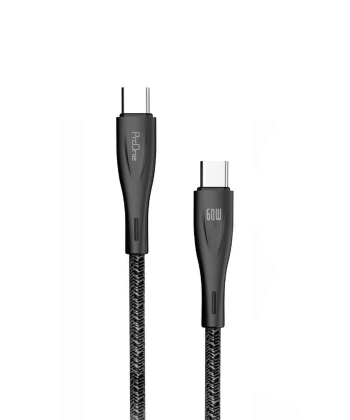 کابل تبدیل USB-C به USB-C پرووان مدل 60W-PCC112 طول 1 متر