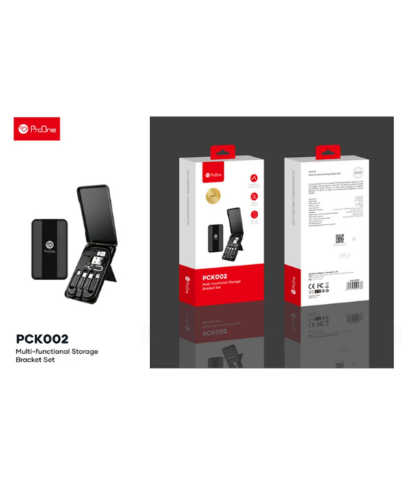 کابل تبدیل USB-C به USB-C / لایتنینگ / USB / microUSB پرووان مدل PCK002 طول 0.28 متر