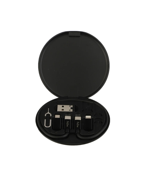 کابل تبدیل USB-C به USB-C / لایتنینگ / USB / micro USB پرووان مدل PCK001 طول 0.29 متر