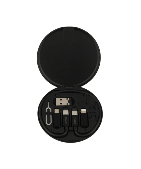 کابل تبدیل USB-C به USB-C / لایتنینگ / USB / micro USB پرووان مدل PCK001 طول 0.29 متر
